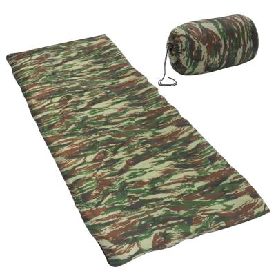 vidaXL Slaapzak envelop lichtgewicht 10 ℃ 1100 g camouflage