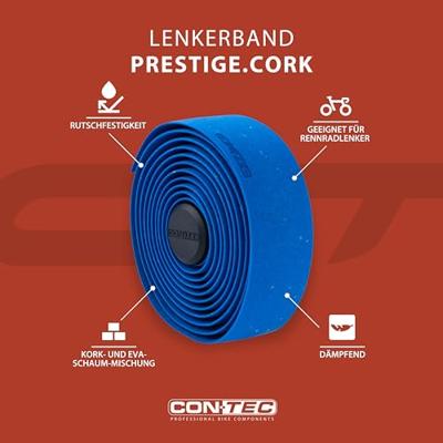 CONTEC lenkerband "prestige.cork" ct bar tape prestige.cork 200mm blue CONTEC lenkerband "prestige.cork" ct bar tape prestige.cork 200mm blue