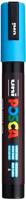 Uni-Posca Posca marker, afm pc-5m, lijndikte 2,5 mm, medium, lichtblauw, 1 stuk - thumbnail