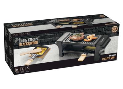 Bestron ARG150BW raclette 2 persoon/personen 350 W Zwart
