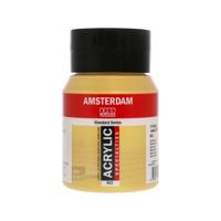 Royal Talens Amsterdam Acrylverf 500 ml - Lichtgoud 802 - thumbnail