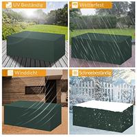 Tuinmeubelhoes Groen 242x162x100cm - thumbnail