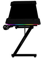 Bureau Gaming Mars Gaming ESCRITORIO ERGO RGB Zwart 120 x 60 cm - thumbnail