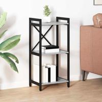 Boekenkast Grijs sonoma 40 x 30 x 83 cm Bewerkt hout - thumbnail