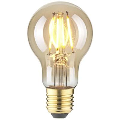 LightMe LM85056 LED-lamp E27 Peer 4.5 W Barnsteen (Ø x h) 60 mm x 108 mm Filament / Retro-LED 1 stuk(s)