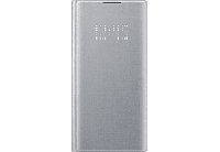 LED View Cover EF-NN970 - Flip cover voor mobiele telefoon - textiel - zilver - voor Galaxy Note 10 (Unlocked), Note10 - thumbnail
