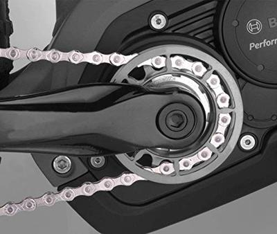 KMC e11 hi-performance triple x-durability 11-speed e-bike chain, 122 links, 5.65mm, silver - thumbnail