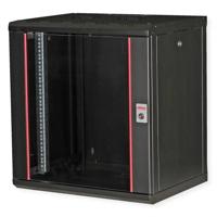 ROLINE 19-inch wandbehuizing Pro 12 U, 600x450 BxD zwart - thumbnail