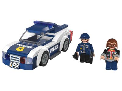 lupilu Bouwstenen set S (Politiewagen)