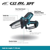 Makita UC100DZ Accu-kettingzaag Accu 210 W V Zonder accu, Zonder lader - thumbnail