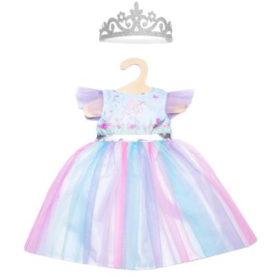 Heless Poppenjurk fee en eenhoorn met kroon, 35-45 cm