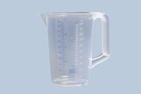 Hünersdorff 936000 Maatbeker 1000 ml Polypropyleen (PP) - thumbnail