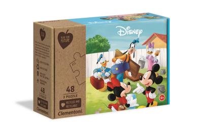 Clementoni Puzzel Disney Mickey Mouse 3x48 Stukjes