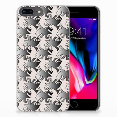 Apple iPhone 7 Plus | 8 Plus | TPU Hoesje | Salamander Grey