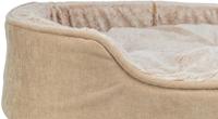 Trixie vital hondenmand lino soft ovaal beige / creme - thumbnail