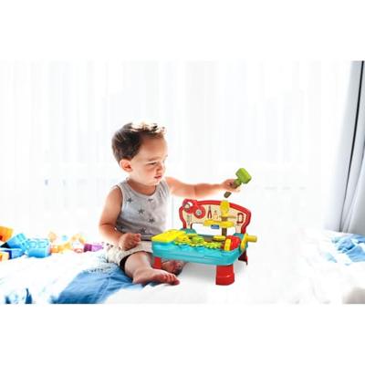 Clementoni baby - montessori werkbank met houten elementen