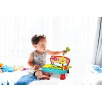 Clementoni baby - montessori werkbank met houten elementen - thumbnail