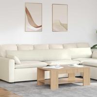 VidaXL Sofa kussens 2 stuks crème 200 x 40 cm cordstof - thumbnail