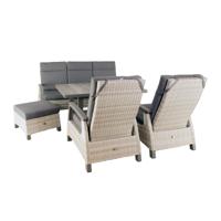 Loungeset New Haven Sunrise Beige Oosterik Home - Oosterik home - thumbnail