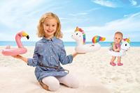 Heless Poppen zwemring flamingo, 35-45 cm - thumbnail