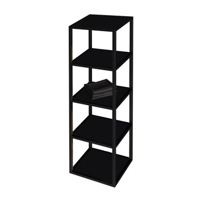 Kolomkast Open BWS Sharp 35x35x135 cm Mat Zwart Kolomkast Open BWS Sharp 35x35x135 cm Mat Zwart