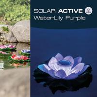 FIAP 3206-2 SOLAR ACTIVE WaterLily Purple Decoratieve lamp op zonne-energie LED LED vast ingebouwd Paars - thumbnail