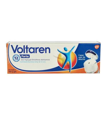 Voltaren Emulgel extra sterk 2,32% Roemeense verpakking 100 Gram