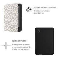 Lunso Kobo Clara BW / Clara Colour hoesje (6 inch) - Vegan Saffiano Leren Sleep Cover - Calm Serengeti - thumbnail