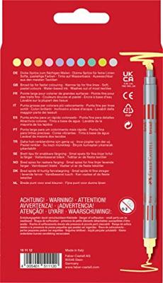 Faber Castell Viltstift Duo - 10 stuks pastel
