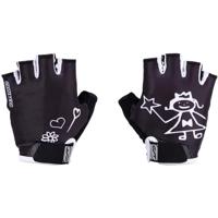 CONTEC kinderhandschoen "girly" ct glove girly black/white - l - thumbnail