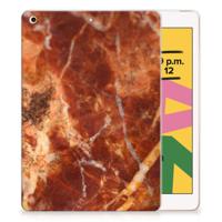 Apple iPad 10.2 | iPad 10.2 (2020) | 10.2 (2021) Tablet Back Cover Marmer Bruin - thumbnail