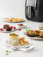 Fritel 6902 SnackTastic Hetelucht Friteuse 1,5L 2300W Zwart - thumbnail