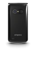 Smartphone emporia Zwart - thumbnail