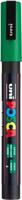 Uni POSCA paintmarker PC-3M, 1,5 mm, donkergroen - thumbnail