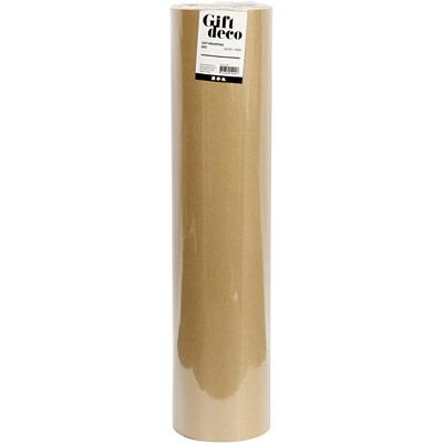 Vivi Gade Cadeaupapier, b: 50 cm, 60 gr, beige, 100 m/ 1 rol