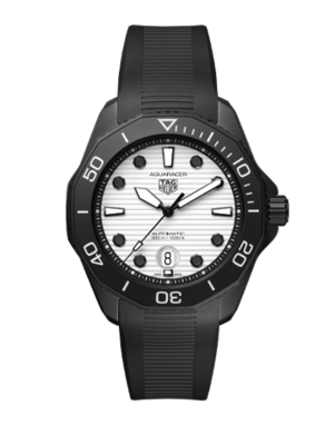 Horlogeband Tag Heuer FT6197-00 Rubber Zwart 21.5mm Horlogeband Tag Heuer FT6197-00 Rubber Zwart 21.5mm