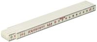 Sola Vouwduimstok kunststof 2mtr/10-ledig wit, wit, EG-Klasse 3 HK2/10W SB - 53030201 - 53030201 - thumbnail