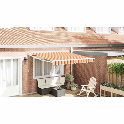 VidaXL Markies geel en oranje 350 x 250 x 165 cm polyester