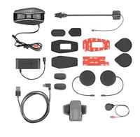 INTERPHONE UCOM16 - Enkel - Intercom Mesh 2.0-technologie en Bluetooth 5.0, te gebruiken voor een groep van 24 rijders, afstand 1,6 km, batterijduur tot 15 uur, mp3, gps, waterdicht IP67 - thumbnail