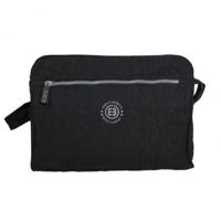 Enrico Benetti Crinkle Nylon Toilettas Zwart - thumbnail