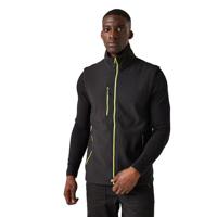 Ragetta RG915 Navigate 2-Layer Softshell Bodywarmer - Black/Lime - 3XL - thumbnail