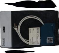 Digitus DK-1644-010/WH RJ45 Netwerkkabel, patchkabel CAT 6 S/FTP 1.00 m Wit Vlambestendig, Folie afscherming, Afscherming gevlochten, Afgeschermd, - thumbnail