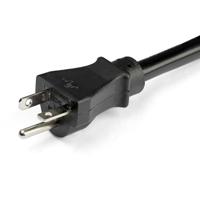 StarTech 1FT NEMA-L5-20R To NEMA-5-20P Power Adapter Cable - Zwart - thumbnail