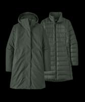 Patagonia Tres 3-in-1 Parka 3 in 1 jas Dames Old Growth Green XL - thumbnail