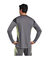 adidas Tiro 25 Competition Keepersshirt Lange Mouwen Grijs Zwart Lichtgroen - thumbnail