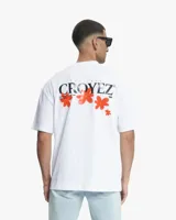 Croyez Botanique T-Shirt Heren Wit/Oranje - Maat XL - Kleur: WitOranje | Soccerfanshop - thumbnail