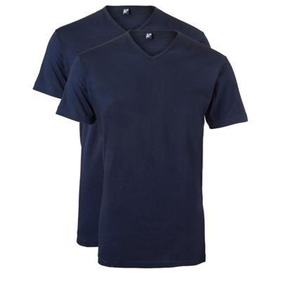 Alan Red T-Shirt Vermont Navy Blue (Two Pack)