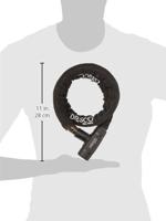 Dresco 5250208 fietsslot Zwart Kettingslot - thumbnail