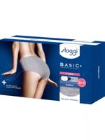 4-pack dames Basic Midi slips - Blue Summer - katoenen dames heup onderbroeken - thumbnail