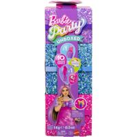 Barbie Uitpakparty pop - roze - thumbnail
